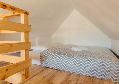 Apartament Corno Izbo Bachledzki Wierch w Zakopanem, łóżko