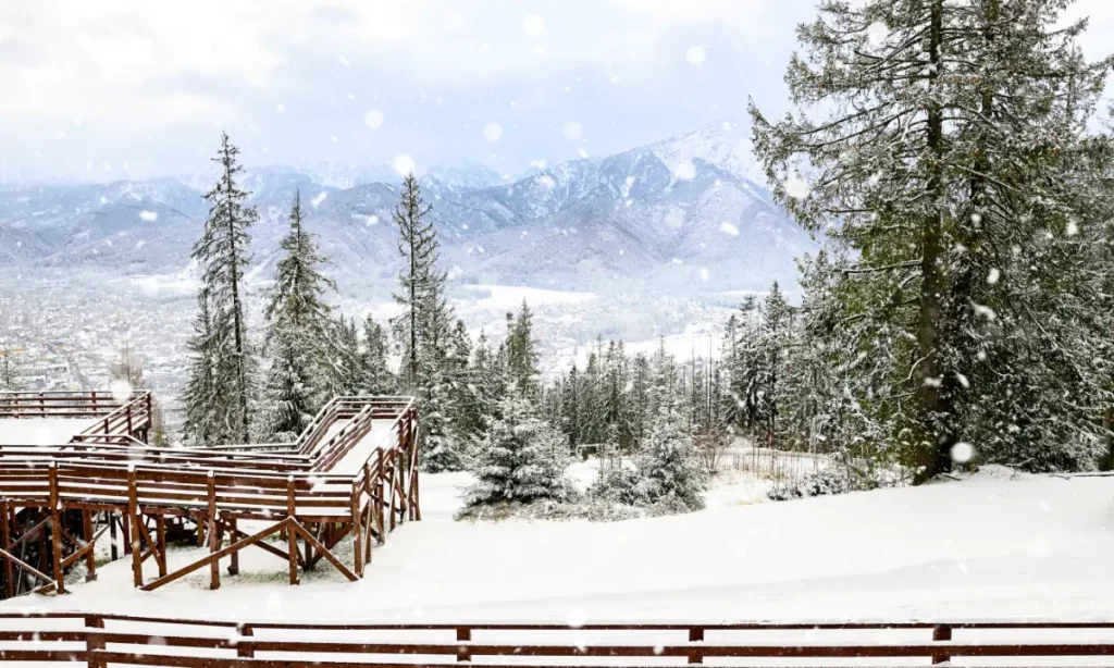 punkty widokowe na tatry widok z Gubałówki